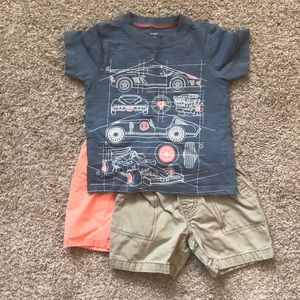 T shirt & shorts (2t)